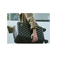 Elle zipper small 24 inch suitcase female travel suitcase student trolley case 20 inch password boar